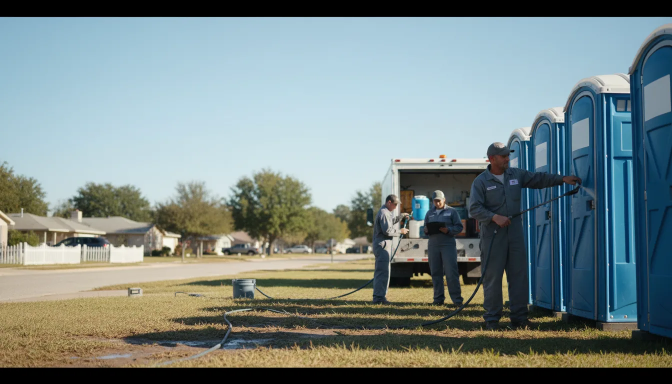 Long-Term Portable Toilet Rental in Alden, KS near me